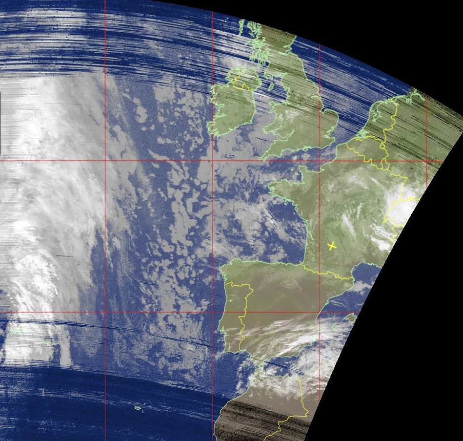 NOAA APT image